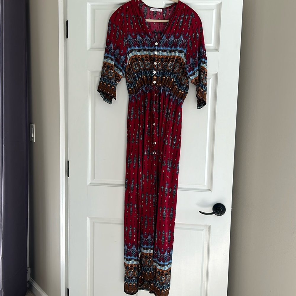 Boho maxi dress